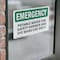 Signmission Potable Water For Safety Shower And Eye, 5 in W x Rectangle, Vinyl Decal OS-2PACK-EM-D-35-L-10407 - alternate 3